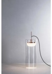 Επιτραπέζιο Φωτιστικό LED 8,5W 3000Κ Dimmer Κρύσταλλο Diver T5 Prandina-1C70002217001-Χάλκινο 1C70002217001