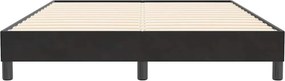 vidaXL Box Spring Κρεβάτι χωρίς στρώμα Μαύρο 160x210 cm Βελούδινο
