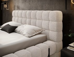 Επενδυμένο κρεβάτι Cloud-Mpez Anoixto-140 x 200