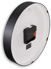 Ρολόι Τοίχου Hama 00185866 Μαύρο