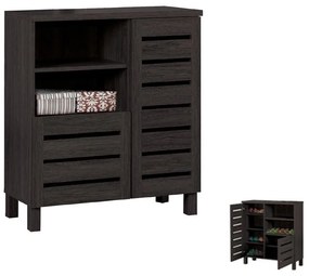 Παπουτσοθήκη Απόχρωση Wenge  76x33x87cm Ε842