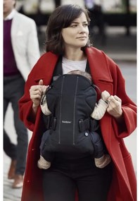 Μάρσιπος BabyBjörn One Woven Black