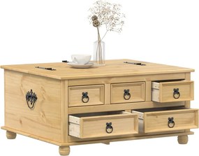 vidaXL Storage Box CORONA Honey Large