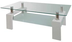 Τραπέζι Σαλονιού CAMERON 110x60cm Άσπρο