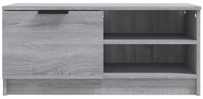 vidaXL Έπιπλο Τηλεόρασης Γκρι Sonoma 80x35x36,5 εκ. Επεξεργασμένο Ξύλο