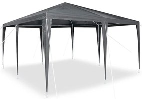 vidaXL Σκηνή Πάρτυ Γκρι και Λευκό 400 x 400 x 266 εκ
