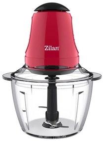Zilan Πολυκόφτης-Multi 1L 200W με γυάλινο δοχείο και έξτρα καπάκι αποθήκευσης ZLN5619