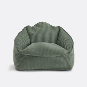 Πουφ-πολυθρόνα για παιδιά από κοτλέ βελούδο, Calidou