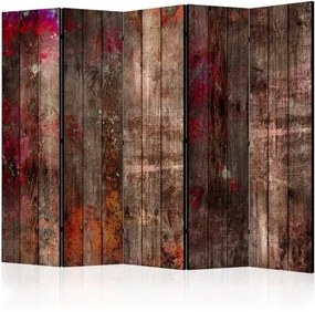 Διαχωριστικό με 5 τμήματα - Stained Wood II [Room Dividers]