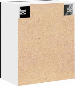 vidaXL Κρεμαστό ντουλάπι με ράφι Riga Μαύρη δρυς 50 x 31 x 60 εκ