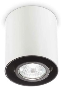 Φωτιστικό Οροφής - Spot Mood Round 140841 9x10,5cm GU10 max 28W White Ideal Lux