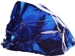 vidaXL Πέτρες Κήπου Μπλε 12 cm Γυαλί