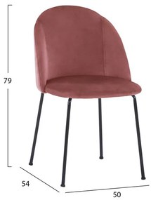 ΚΑΡΕΚΛΑ CLARA ΒΕΛΟΥΔΟ ΣΑΠΙΟ ΜΗΛΟ ΚΑΙ ΜΕΤΑΛΛΙΚΑ ΠΟΔΙΑ ΜΑΥΡΟ ΜΑΤ HM8545.02 - 0525249 - HM8545.02