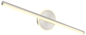 Απλίκα Φωτιστικό Τοίχου LED 10W Νίκελ IP44 Pepe 41924Ν Globo Lighting-41924N-Νίκελ Ματ 41924N
