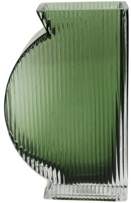 Βάζο ArteLibre Πράσινο Γυαλί 12x6x20cm