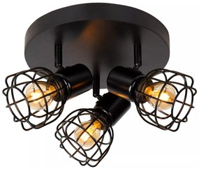 Φωτιστικό Οροφής Lucide 00929-13-30 FILOX Μαύρο Ματ (Black Mat)