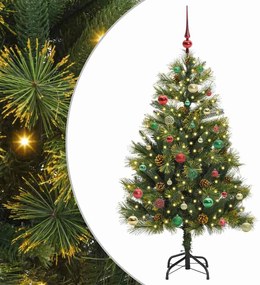 vidaXL Τεχνητό Χριστουγεννιάτικο Δέντρο Με Μεγάλες Κώνους 150 cm