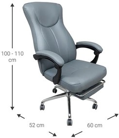 Καρέκλα διευθυντική Castelia-Gkri