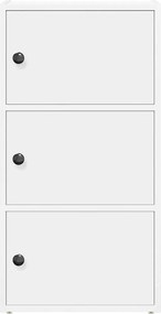 vidaXL Βιβλιοθήκη Λευκή 40x24x77 εκ. από Επεξεργασμένο Ξύλο