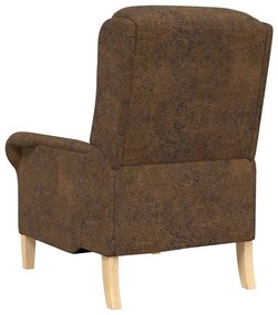 vidaXL Πολυθρόνα Καφέ 76 x 94 x 102 εκ. Τεχνητό Δέρμα