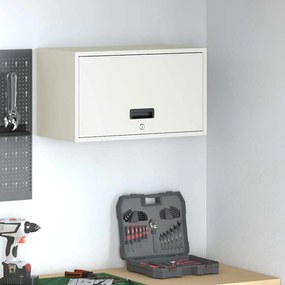 vidaXL Ντουλάπι τοίχου για γκαράζ Λευκό 60 x 33 x 35 εκ