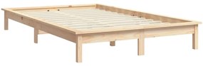 vidaXL Πλαίσιο Κρεβατιού 180x200 εκ. Μασίφ Πεύκο Super King