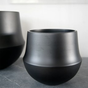 Cachepot D&amp;M DEPOT flowerpot D24 Fusion Black AAR2581ZW-ZW