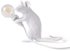 Φωτιστικό Επιτραπέζιο Mouse 15221 6,2x21x8,1cm White Seletti