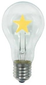 Λάμπα Αστέρι E27 A60 STAR 2W 2700K 230V AC 200LM LED COG ACA VINTASTAR Διάφανο