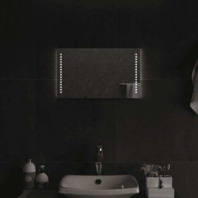 vidaXL Καθρέφτης Μπάνιου με LED 50x30 εκ.