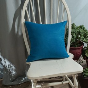 Μαξιλαροθήκη Διακοσμητική Chroma 05 Blue Teoran 45X45 Cotton-Polyester