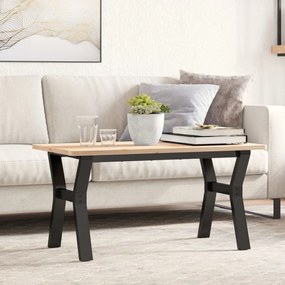 vidaXL Πόδια Τραπεζιού Σαλονιού σε Σχήμα «Y» 80x40x43 εκ. Ατσάλι