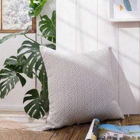 Μαξιλάρι Διακοσμητικό (Με Γέμιση) Pesaro 04 Grey Teoran 30X50 Βαμβάκι-Πολυέστερ