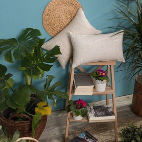 Μαξιλαροθήκη Διακοσμητική Ragusta 01 Ecru Teoran 30X50 Cotton-Polyester