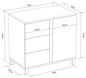 Συρταριέρα Altitude-Fusiko - Grafitis