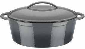 Κατσαρόλα με Καπάκι GSW Γκρι Χυτοσίδηρος