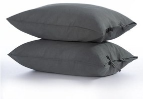 Μαξιλαροθήκες Cotton-Linen (Σετ 2τμχ) Green Nef-Nef 52X72 Cotton-Linen