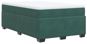 ΚΡΕΒΑΤΙ BOXSPRING ΜΕ ΣΤΡΩΜΑ ΣΚΟΥΡΟ ΠΡΑΣΙΝΟ 120X190ΕΚ. ΒΕΛΟΥΔΙΝΟ 3285272