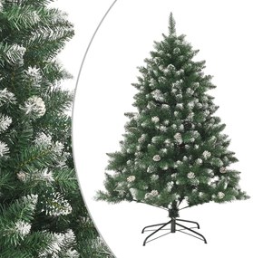 vidaXL Χριστουγεννιάτικο Δέντρο Τεχνητό με Βάση 120 εκ. από PVC