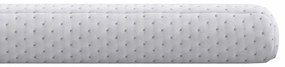 vidaXL Στρώματα Λευκό 90 x 200 cm 100% ύφασμα πολυεστέρα με τζακάρ