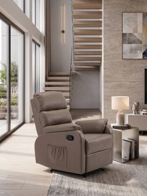 Πολυθρόνα Relax Massage Voron-Cappuccino