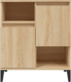 vidaXL Ντουλάπια 2 τεμ. Sonoma Δρυς 60x35x70 εκ. Επεξεργασμένο Ξύλο
