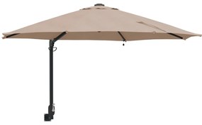 vidaXL Σκίαστρο Τοίχου με LED Ταούπε 248 cm