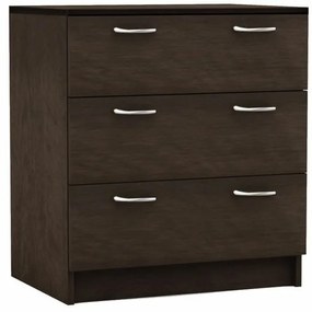 Σιφονιέρα Mesa B105, Wenge, Με συρτάρια, Αριθμός συρταριών: 3, 68x68x40cm | Epipla1.gr