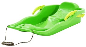 vidaXL Έλκηθρο με Φρένα Πράσινο 87 x 40 x 18 εκ. από Πολυπροπυλένιο