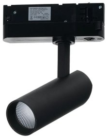 Spot Ράγας LED-Action-B-13C 1175lm 3000K 21,7x13x5cm Black Intec