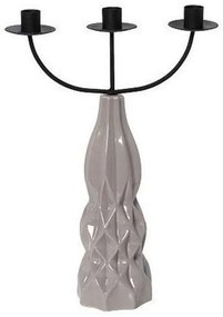 Κηροπήγιο 3 Θέσεων GIO109K2 Μπεζ 35,8x25x9,3cm Espiel Ceramic