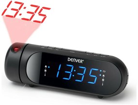 Ρολόι-Ραδιόφωνο FM Denver Electronics CPR-700 Μαύρο