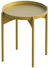 Τραπεζάκι Βοηθητικό 491CRT1136 Φ44x57cm Gold