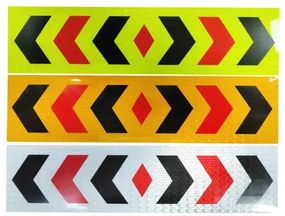 Αυτοκόλλητο Ανακλαστικό 2τεμ - Reflective Sticker